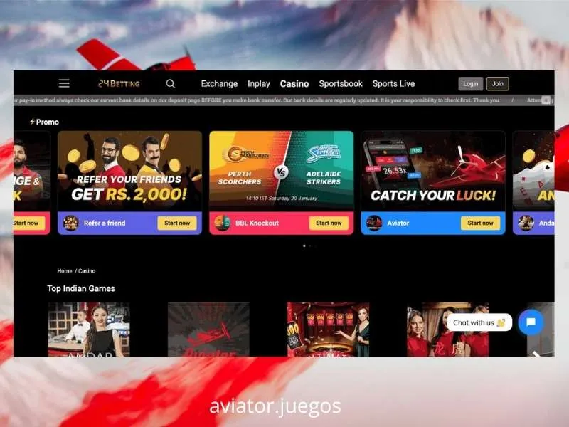 Bónus de boas-vindas e recargas acumulativas da 24Betting em 2026 aplicados ao Aviator