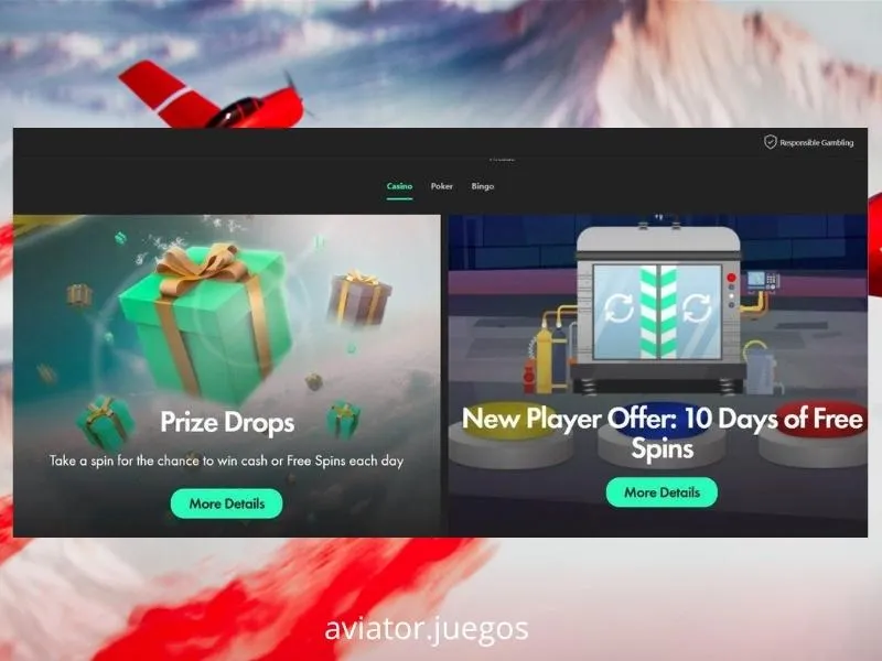 Detalhe do bónus de casino da Bet365 com 20 rodadas grátis por dia atualizado em 2026