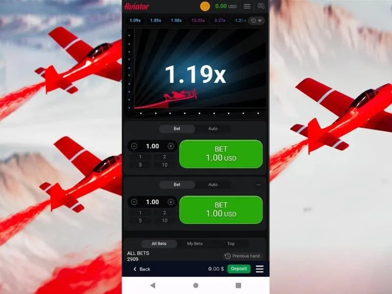 Instalação do Aviator como Progressive Web App no Android e no iOS