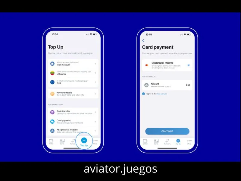 Recarregue o seu saldo no Aviator através do cartão Mastercard