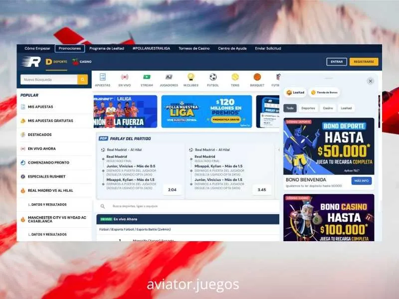 Mecánica del bono Regalo IVA y beneficios fiscales de Rushbet 2026