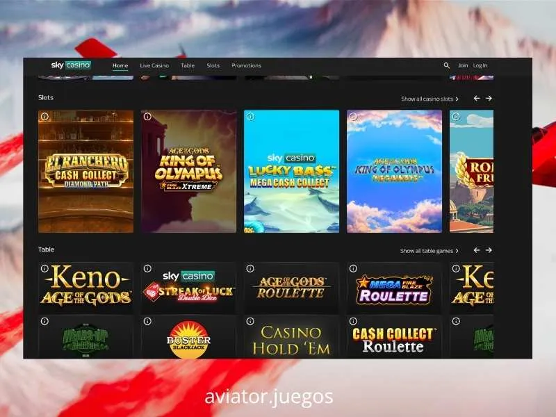 O Aviator está disponível no Sky Casino