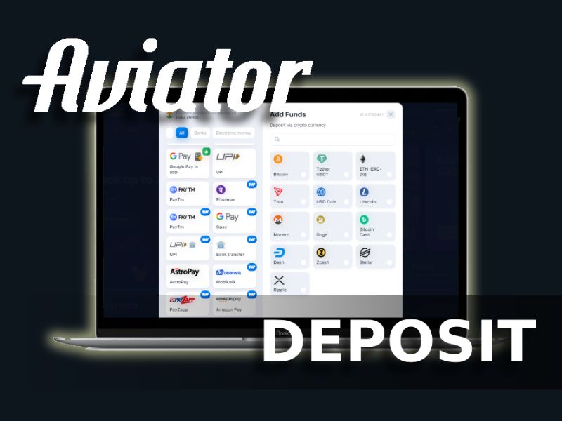 Recarga tu depósito en Aviator a través de Bitcoin