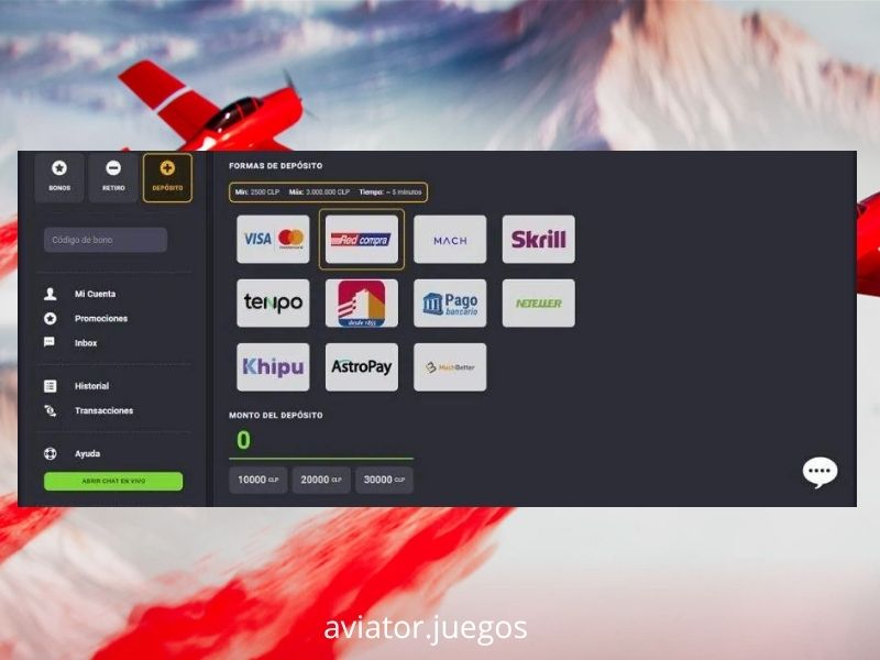 Empezar a jugar a Aviator en Coolbet