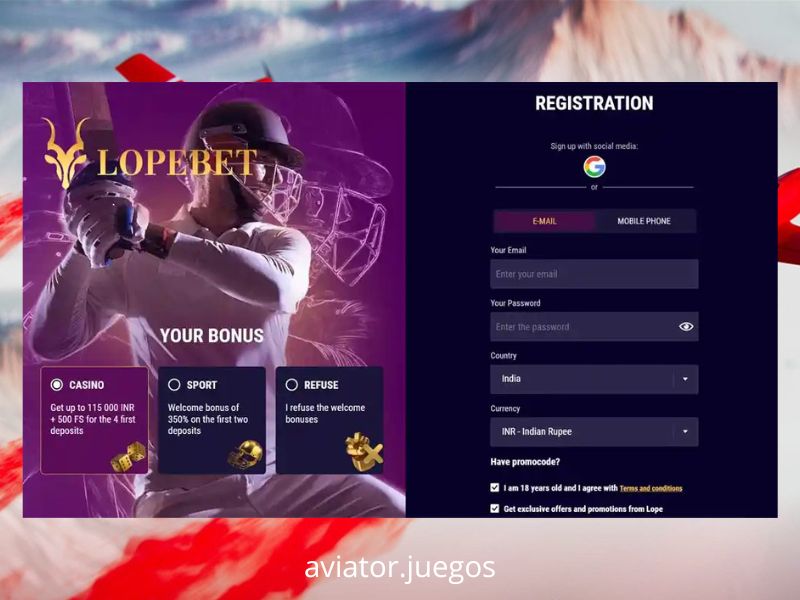 Información sobre el casino Lopebet