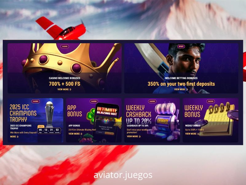 Bonito bienvenida para los jugadores