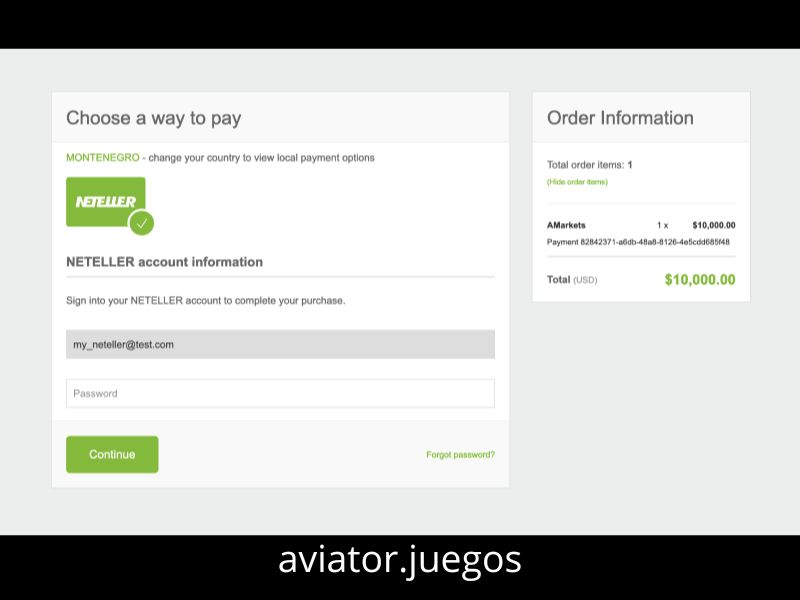 Neteller para pagos en casinos