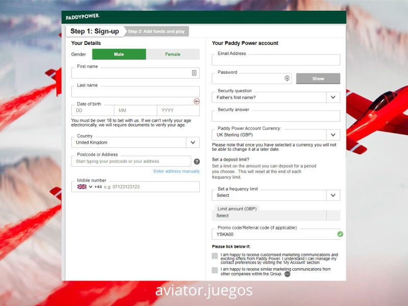 Información sobre el casino PaddyPower