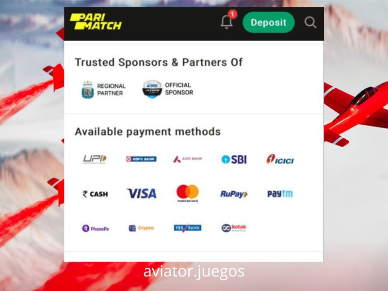 Empezar a jugar a Aviator en Parimatch