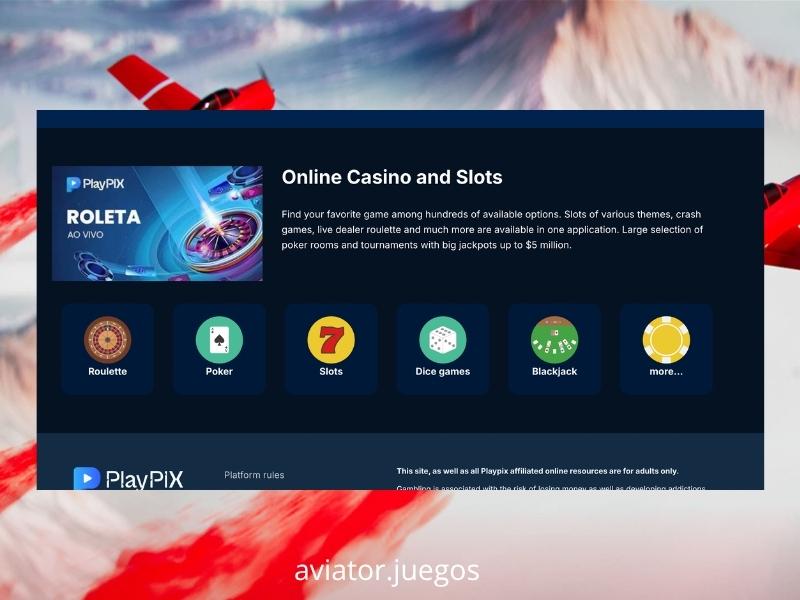 Empezar a jugar a Aviator en Playpix