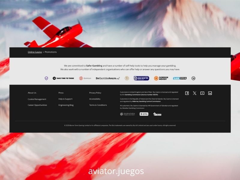 Empezar a jugar a Aviator en Sky Casino