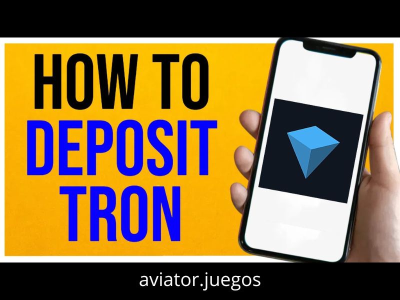 Recarga tu depósito en Aviator a través de Tron Recarga tu depósito en Aviator a través de Tron